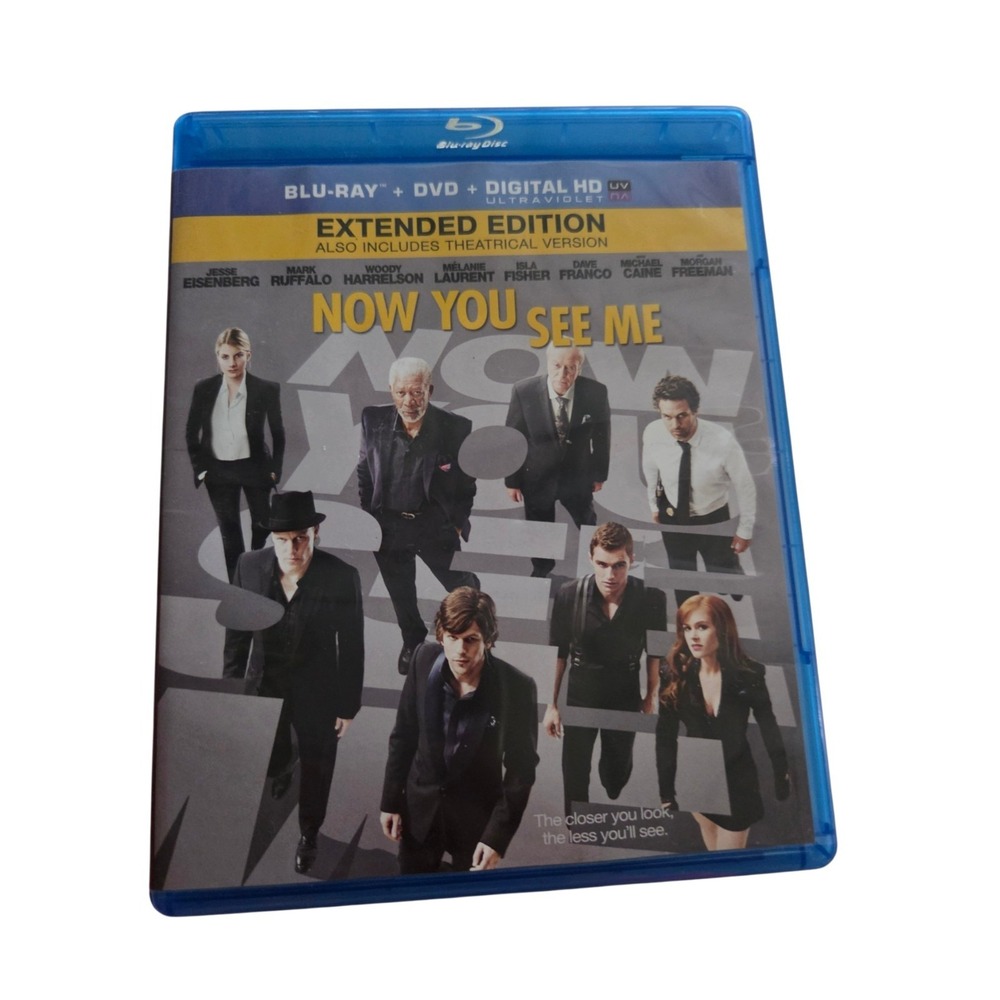 Now You See Me Blu-ray DVD Digital HD Extended Edition